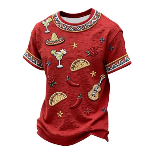 Chemise Mexique pour homme contre la chaleur au style urbain