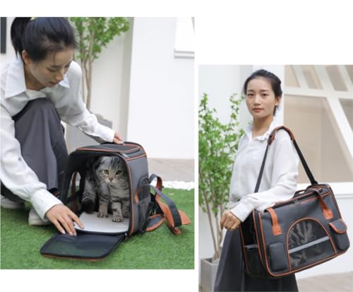 Sac pour animaux de compagnie à dos voyage pour chien et chat 45cm - 7