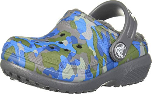 Image of crocs Unisex-Child Charcoal Clogs-10 Kids UK (C10) (205815-025)
