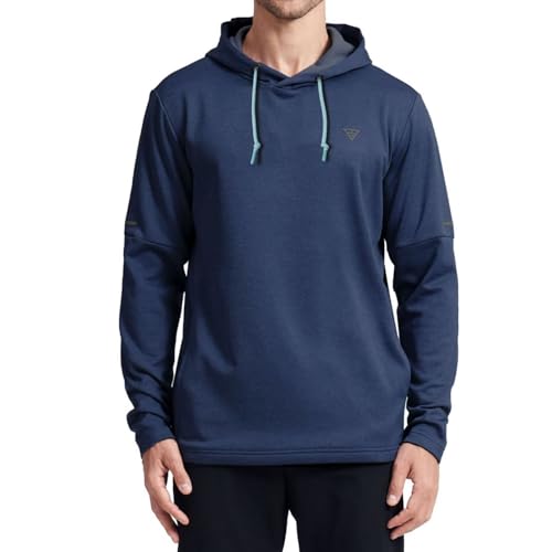 Image of M MAELREG Hoodies for Men Golf Fleece Hooded Sweatshirts Dry Fit Athletic Lightweight Casual Midlayer Mens Hoodies Pullover
