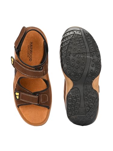 FAV SHOES Men's Outdoor Sandals Summer Men's Beach Anti-SKid Casual Sandals for Trekking Walking Hiking Comfortable Close Strap (Size - 10)