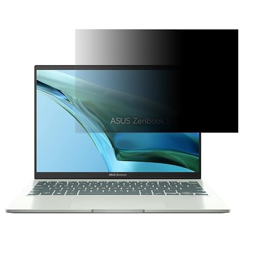 ASUS Zenbook S 13 OLED UM5302TA 13.3�C���` 16:10 �Ή� �`�����h�~�t�B���^�[ �v���C�o�V�[�t�B���^�[ �u���[���C�g�J�b�g ���˖h�~ PC �p�\�R�� ���j�^�[ �̂������h�~ ��ʕی�t�B���� �ی�V�[�g ���E�ȒP ��