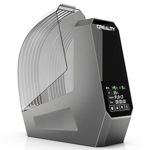 Creality Filament Dryer, Space Pi Filament Storage Box -Double 360° Heating with 110W PTC Heater LCD Touch Screen One-Ke
