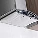 Gkwet Thickened Kitchen Range Hood Oil Absorbing Paper Range Hood Oil Resistant Sticker High Temperature Filter Membrane Universal Film Mesh Cover, 12 Sheets