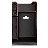RED WOLF Armrest Container Organizer Storage Box Center Console Tray Glove Pallet for 2014-2018 BMW X5 X6 F15 F16 at Only