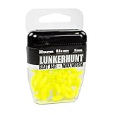 LUNKERHUNT Wax Worm Fishing Bait Jar with Unique Attractant | Durable Wax Worms for Fishing Bass, Fishing...