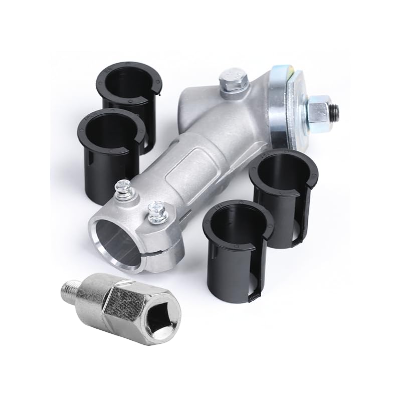 Matijardin - Renvoi d'angle débroussailleuse universel + adaptateur carré 6 mm