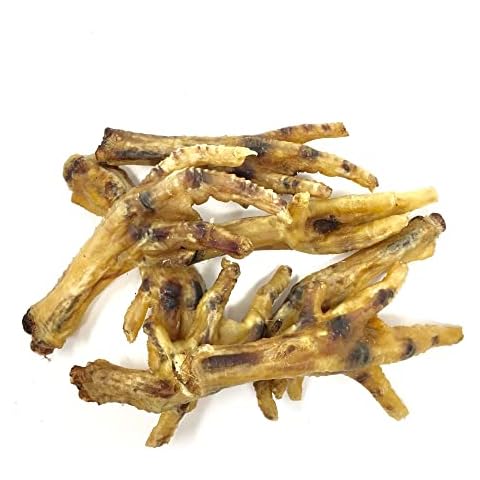 Dragonfly Products Air Dried Chicken Feet for Dogs | 300g (approx. 20 pieces) | Natural, Healthy, Dried Chew Treat | EU Produce | Grain Free and Hypoallergenic Cover