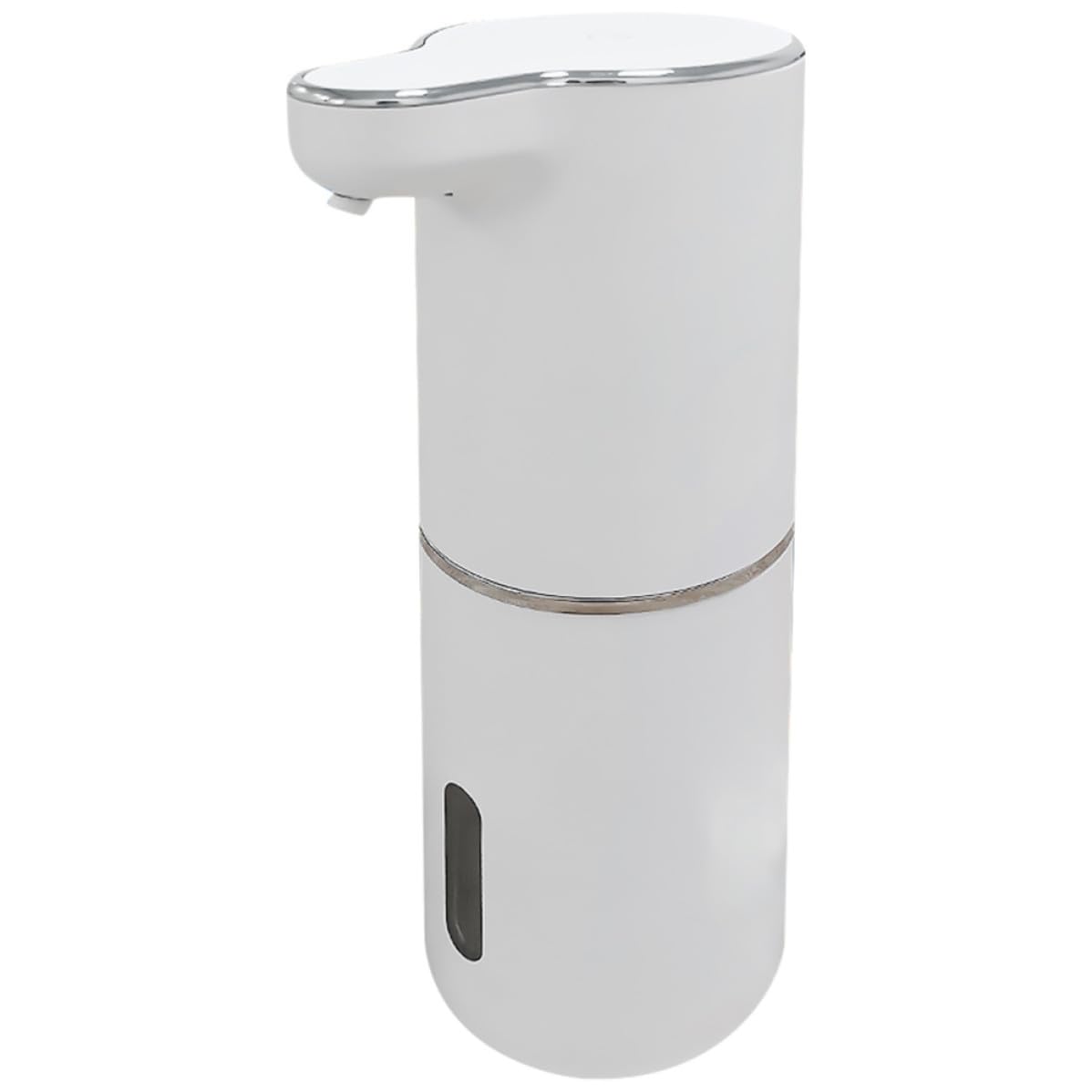 Dispenser Sapone Liquido Automatico Sensore a Infrarossi e Regolazione a 3 Livelli, Materiale Abs Bianco, per Bagno e Casa senza Contatto