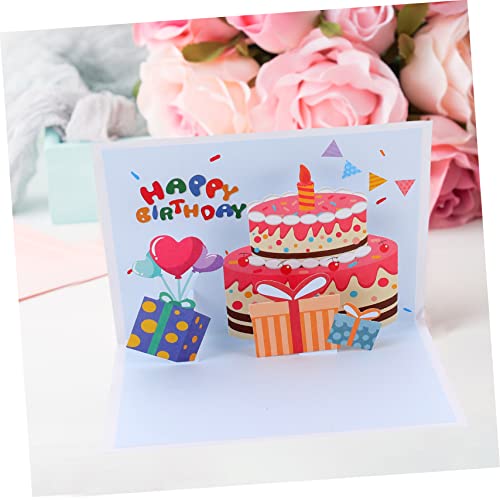 EXCEART 6 Peças cartão de aniversário previsão de chá de bebê cartões de aniversário para mulheres o