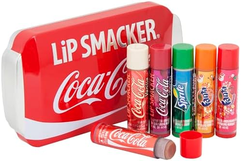 Lip Smacker Coca Cola Lip Balm 6 Pack Can Gift Set