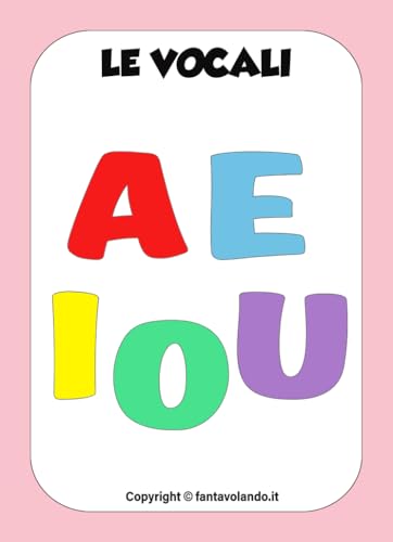 AEIOU: Impariamo le vocali (Italian Edition)
