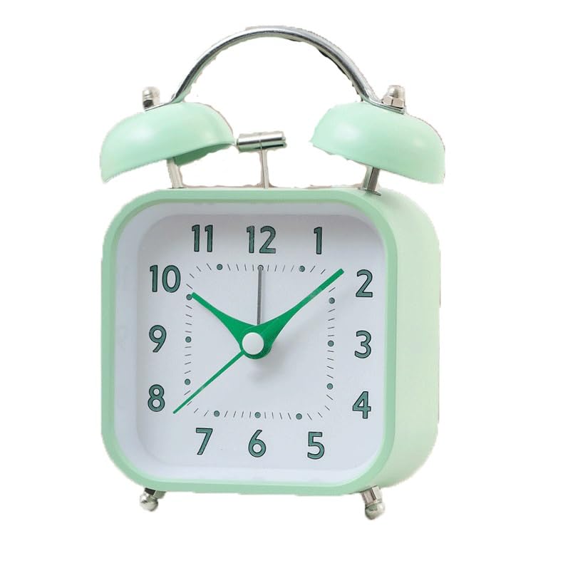 Sveglie rumorose Orologio Da Tavolo Piccolo Allarme for Il Risveglio(Green)