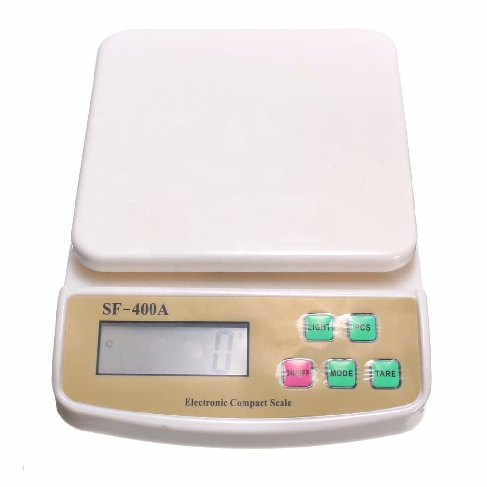 UK TRADERS Digital Kitchen Weighing Machine SF- 400 with LCD Display for Measuring Vegetable, Fruit and Other Necessary Ingredients(white)-image-42