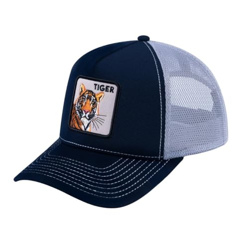 Unisex V2 Gorro Trucker Bordado Tigre Ajustable miniatura 3