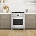 Bosch 800 Series 30 in. 3.7 cu. ft. Industrial Style Gas Range with 5-Burners in Stainless Steel HGS8055UC
