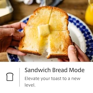 BALMUDA The Toaster | Steam Oven Toaster | Compact Size 14.1" W x 12.6" D x 8.2" H | 5 Cooking Modes: Sandwich Bread, Artisan Bread, Pizza & Pastry, Oven | Baking Pan Included | US Version | Gray