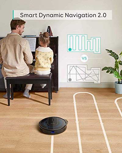 eufy by Anker, RoboVac G30, Robot Vacuum with Dynamic Navigation 2.0, 2000 Pa Strong Suction, Wi-Fi, Compatible with Alexa, Carpets and Hard Floors,