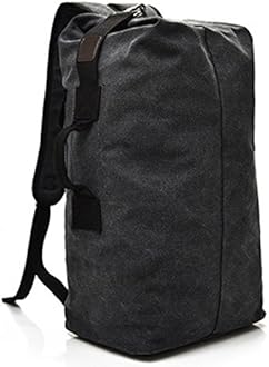 Military Duffel Bag Top Load Double Strap Canvas Backpack Army Travel