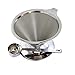 Jumira Clever Coffee Dripper, Single Cup Coffee Maker, Reusable Stainless Steel Permanent Coffee Filter with Cup Stand and a FREE Coffee Scoop, Pour Over Coffee Maker by Jumira - "Jumira-1"