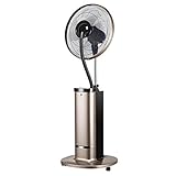 HGNA-Kühl&Heizsystem Großer Luftkühler Zerstäuber-Wasser-Nebel-Ventilator-kühle Befeuchtung addieren Wasser-elektrischen Ventilator-Schüttelkopf-industrielles Ideal für Verwendung im Freien