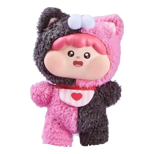 Muñecos de peluche para niñas | Figuras de peluche coleccionables lindas de dibujos animados de malvavisco – Muñecos de peluche de peluche, muñeca de peluche suave, decoración del hogar para