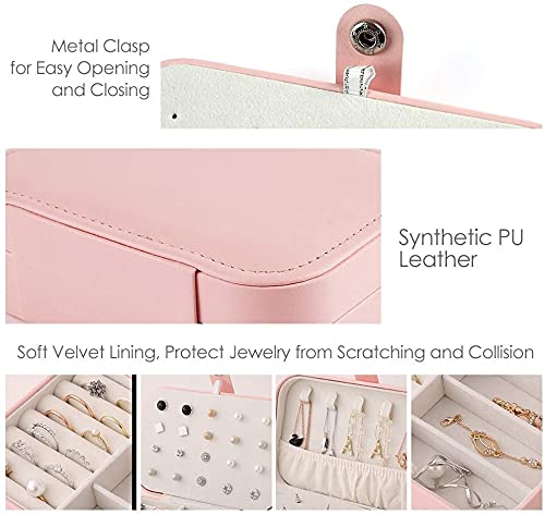 Kalitus Leather Mini Jewelry Travel Case Multicolor - Image 5