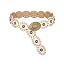 Beige(bronze Buckles)