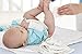 IPEK Baby Organic Large Dry Pads Pure 100% Cotton Squares for Baby Care Diapering, Organic Maxi Baby Pads, Pack of 2 (Organic 60 Count)