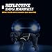 DNALLRINO Tactical Dog Harness for Small and Medium Breeds, Air Dog Vest No Pull with Reflective Do Not Pet Patches, Breathable Dog Molle Vests for Training Walking Hunting Brown