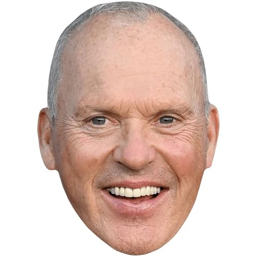 Michael Keaton (Laugh) Big Head. Máscara más grande que la vida.