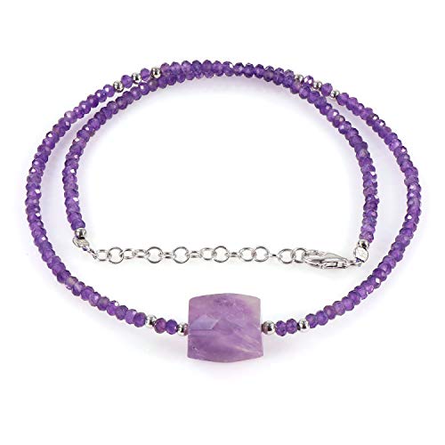 Collier pierres précieuses naturelles : idée cadeau Noël et fête