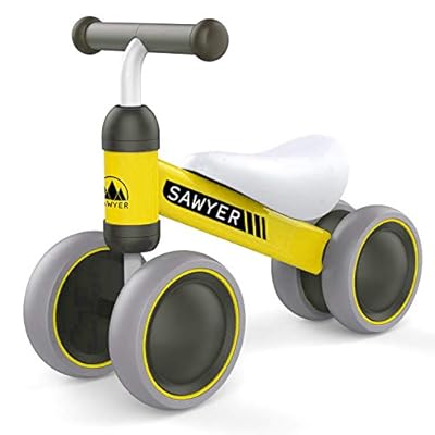 Sawyer Bikes - Correpasillos Bebe - Juguete Niños 1 Año Amarillo
