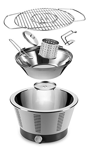 Tescoma 707220 Coperchio, Vetro, Grigio