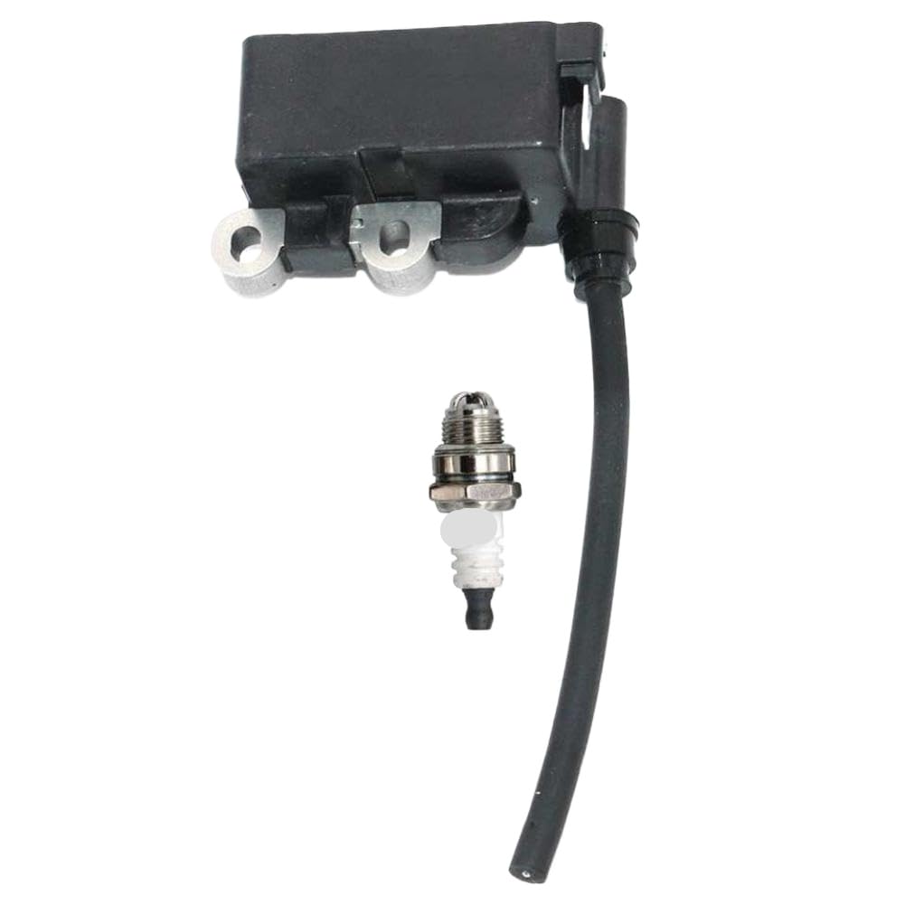 Juego de bobina de encendido y bujías compatibles con los modelos de motor 51955, 51956, 51977, 51948, 51958, 51978, 51998 para motor de gasolina