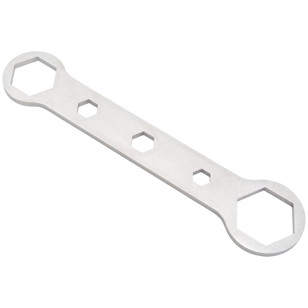 TUSK Racer Axle Combo Wrench, Hardened Steel 6-Point Axle Nut Tool (17/22)