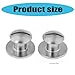Ldbuejiaja 2Pcs M7x10mm Stainless Steel Backplate Screws for Scubas Diving Assembly Scubas Diving Backplates Steel Book Screws
