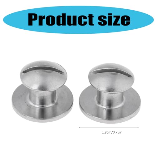 Tornillos de placa trasera de buceo M7x10mm de acero inoxidable pack de 2 unidades 3