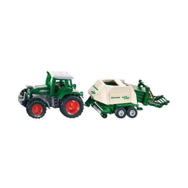 Siku 1628 - Traktor mit Großpackenpresse (farblich sortiert)