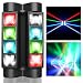 Betopper Mini Spider Moving Head Stage Light LED DJ Lighting RGBW, 8 x 3W DMX 512 Dual Sweeper Pulse Strobe Effect Lights for Restaurant,Live,Club,Concert etc.
