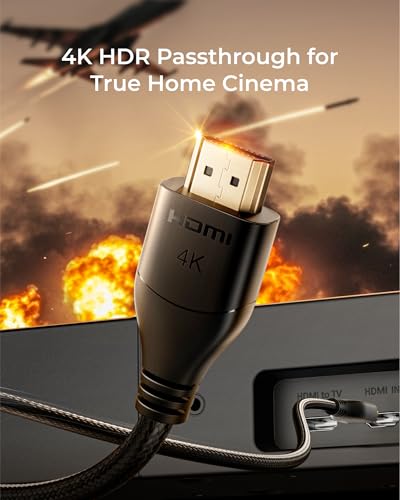 undefined ULTIMEA Skywave X40 5.1.2ch Sound Bar for Smart TV w/Dolby Atmos, Wireless Surround Sound System for TV, 530W Soundbar with Wireless Subwoofer, GaN Amplifier, 4K HDR Pass-Through, HDMI eARC, BT 5.4 の商品画像 7