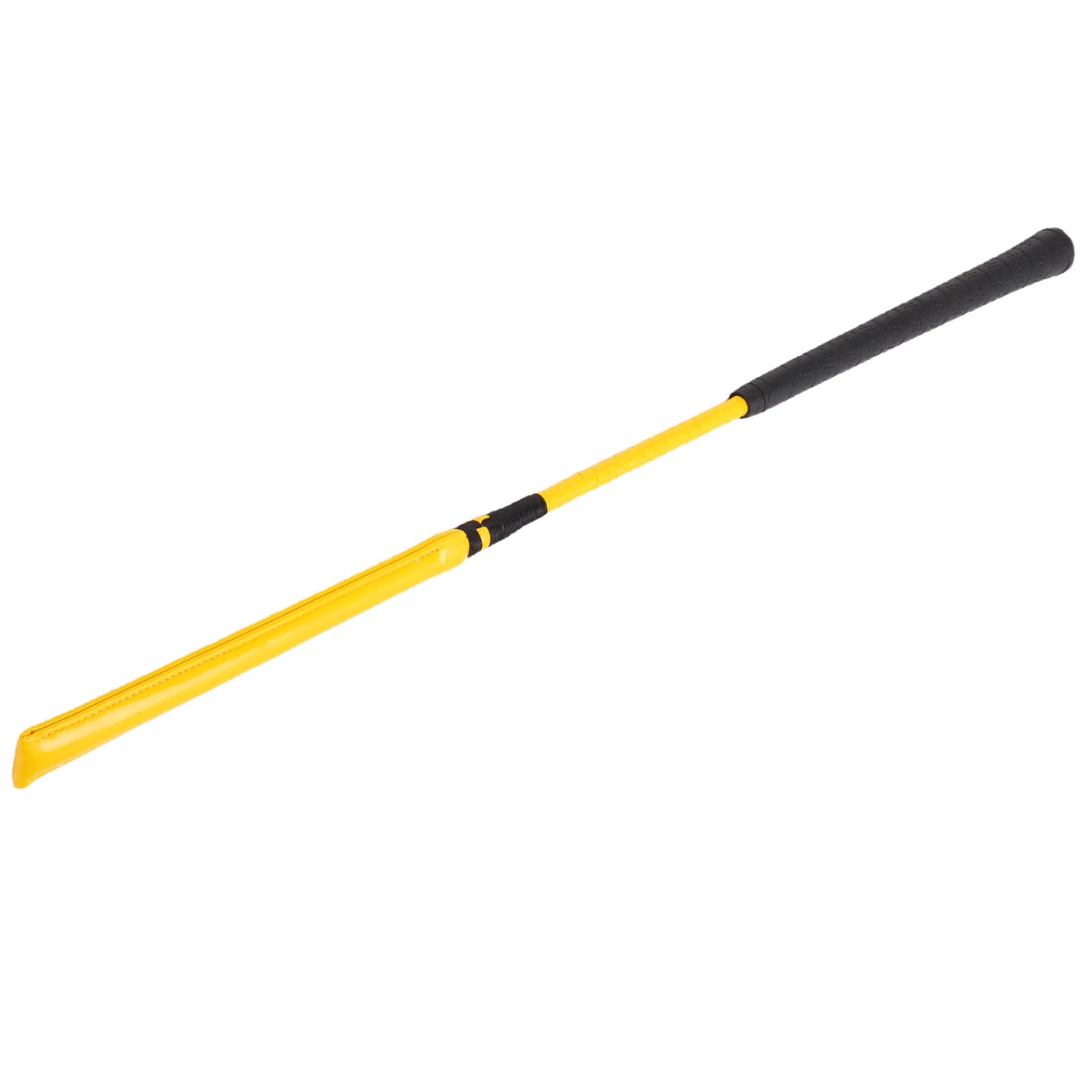 Aramox Frustino da Equitazione in Pelle Verniciata da 65 Cm con Manico in Silicone Antiscivolo e Asta Flessibile per Addestramento di e Cavalieri da Competizione per Sport Equestri