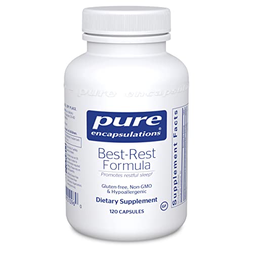 Pure Encapsulations Best-Rest Formula | Supplement to Support The Onset of Sleep and Sleep Quality* | 120 Capsules