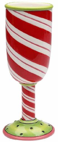Appletree Design Winter Wonderland 2-Piece Goblet, 7-Inch
