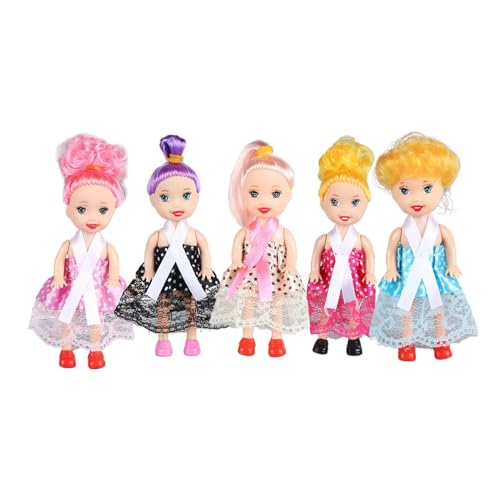 ~jK[h[-5 PCS Tiny DollsA4.33C`̃t@bVߋ|ƃANZT[킢vCZbgAcAqA̎qAӂ邽߂̏ȎW\Ȑl`AaMtgAh[nEX̊y