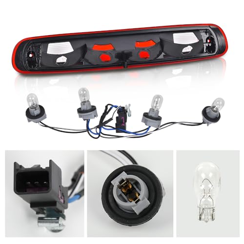 CHEDA Third Brake Light 3rd Cargo Lamp High Mount Stop Light, Red&Clear by CHEDA - Used condition - Image 9