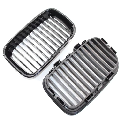 Parrilla delantera negra para BMW E36 modelos 1994 a 1996 5