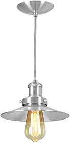 Pendente Industrial 22 Cm Retro Nordic Escovado