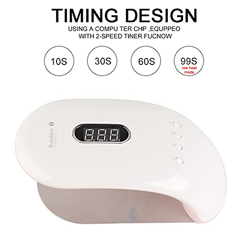 ZYC 36W Nageltrocknungswerkzeug für Nagelgelhärtung Sunrb2 Gel-Lack-Lampe für Nagel-UV-LED-Schnell-Trockenmaschine für… – Bild 3