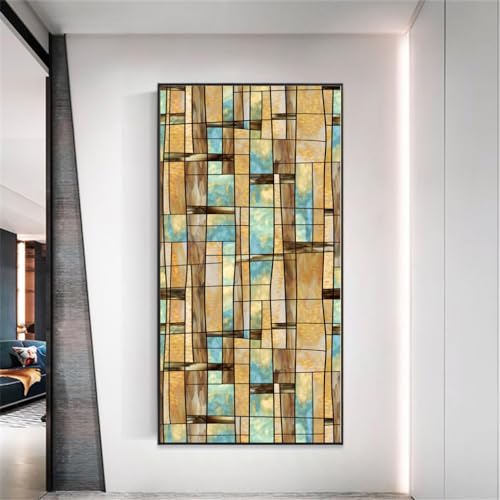 Vinilo decorativo para ventana estilo europeo 50x120cm miniatura 2